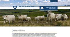 Desktop Screenshot of char-maineranching.com